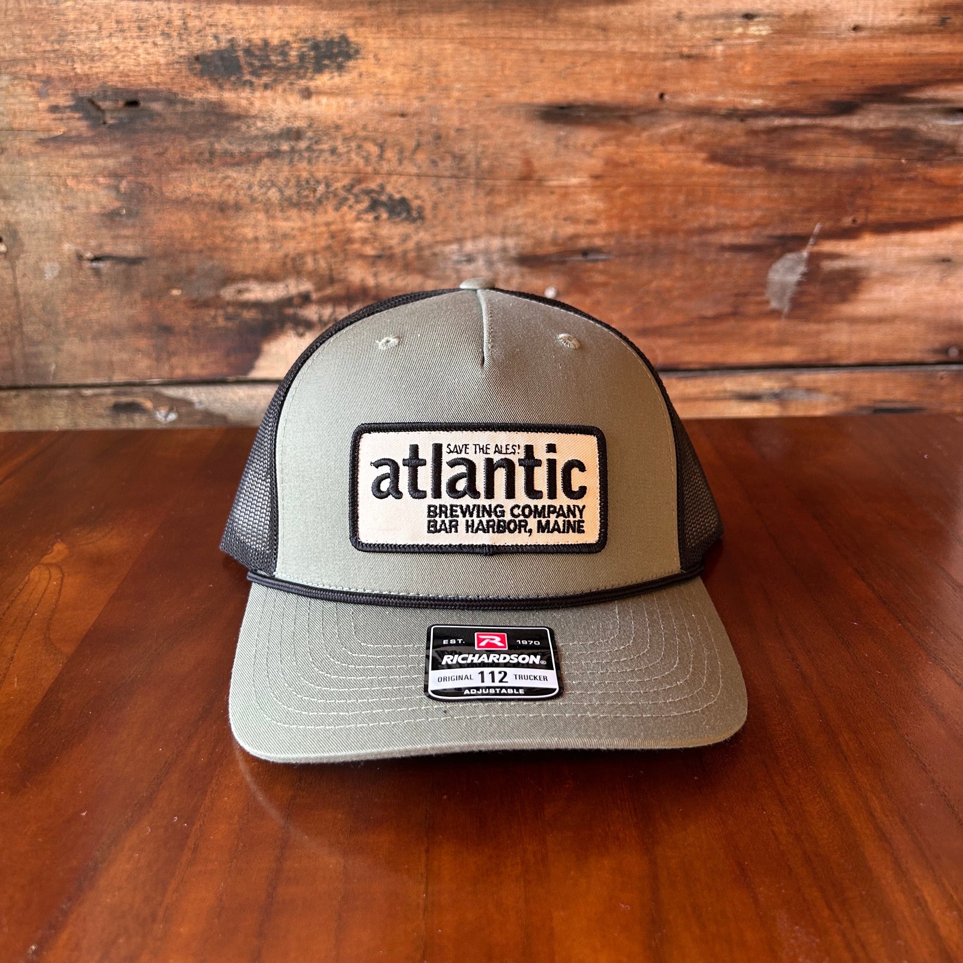 Green Trucker with Black Mesh Back